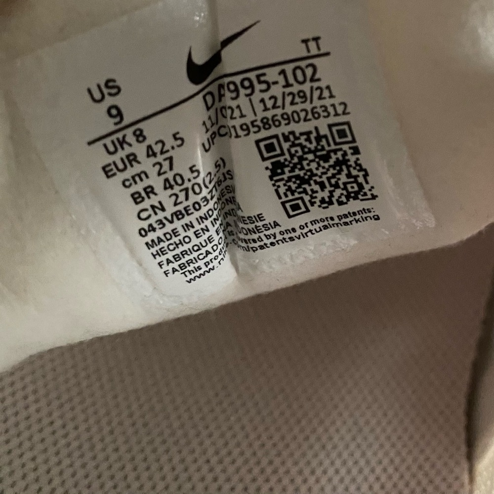 ❌SOLD OUT❌ Nike Waffle One “Natural” Sneaker DA7995 102 - Picture 7 of 15